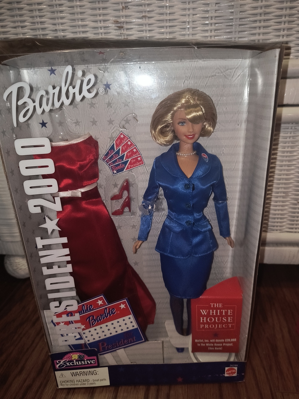Barbie Red & Blue Presidential Party Doll - Barbie Brand